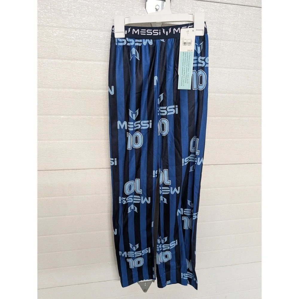 Pajama bottoms Messi size Large 10/12